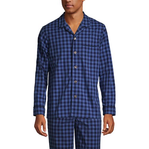 Bibliografie sirene medeklinker Men's Poplin Pajama Shirt | Lands' End