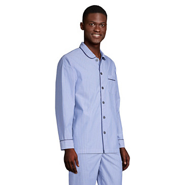 Pyjamahemd aus Baumwolltuch für Herren, Classic Fit image number 2