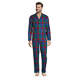 Men's Flannel Pajama Shirt, alternative image