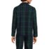 Men's Classic Fit Flannel Pajama Shirt, Back