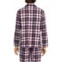 Men's Classic Fit Flannel Pajama Shirt, Back