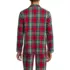 Men's Classic Fit Flannel Pajama Shirt, Back