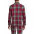 Men's Classic Fit Flannel Pajama Shirt, Back