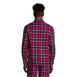 Men's Classic Fit Flannel Pajama Shirt, Back