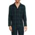 Men's Classic Fit Flannel Pajama Shirt, Front