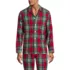 Men's Classic Fit Flannel Pajama Shirt, Front