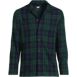 Men's Tall Classic Fit Flannel Pajama Shirt, Front