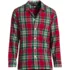 Men's Classic Fit Flannel Pajama Shirt, Front