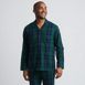 Men's Classic Fit Flannel Pajama Shirt, Front