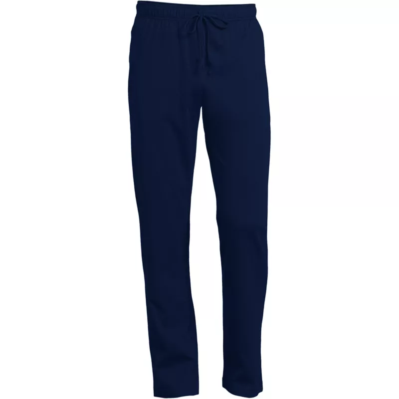 Men's Big Knit Jersey Sleep Pants, Front
