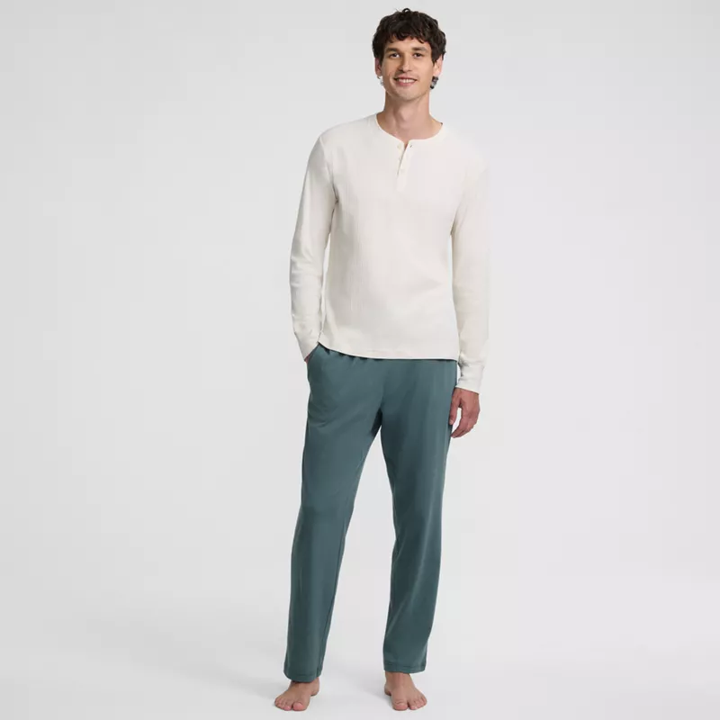 Men's Knit Jersey Sleep Pants, alternative image