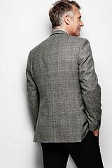 Abraham Moon Wool Sportcoat 460707: Gray Prince of Wales