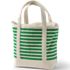 Medium Print 5 Pocket Zip Top Canvas Tote Bag, Back