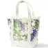 Medium Print 5 Pocket Zip Top Canvas Tote Bag, Front