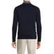 Men's Tall Classic Fit Fine Gauge Supima Cotton V-neck Sweater, Back