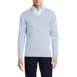 Men's Tall Classic Fit Fine Gauge Supima Cotton V-neck Sweater, Front