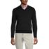 Men's Classic Fit Fine Gauge Supima Cotton V-neck Sweater, Front