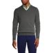 Men's Classic Fit Fine Gauge Supima Cotton V-neck Sweater, Front