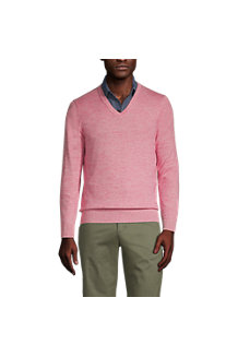 Le Pull Supima® Col V, Homme 