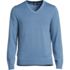 Men's Classic Fit Fine Gauge Supima Cotton V-neck Sweater, Front