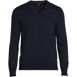 Men's Classic Fit Fine Gauge Supima Cotton V-neck Sweater, Front