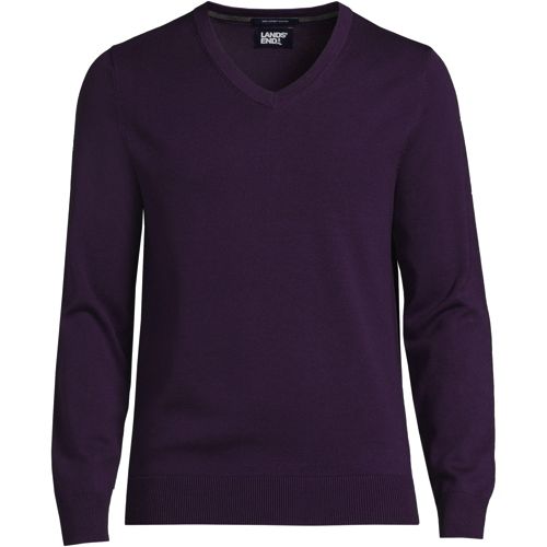 Classic Cotton V-Neck Sweater