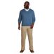 Men's Big Fine Gauge Supima Cotton V-neck Sweater, alternative image