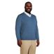 Men's Big Fine Gauge Supima Cotton V-neck Sweater, alternative image