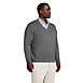 Men's Big and Tall Classic Fit Fine Gauge Supima Cotton V-neck Sweater, alternative image