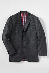 Abraham Moon Tweed Sportcoat 461090: Charcoal Donegal