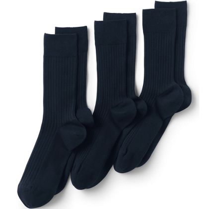 Men's Seamless Toe Dress Socks (3-pack) - primary