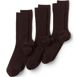 Men's Seamless Toe Cotton Rib Dress Socks (3-pack), Front