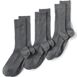 Men's Seamless Toe Cotton Rib Dress Socks (3-pack), Front