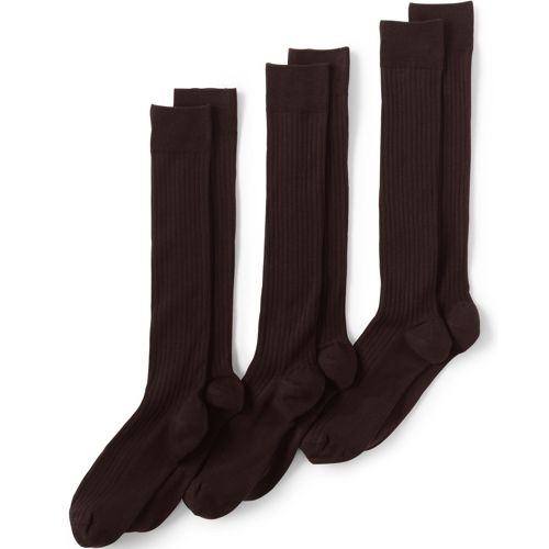 mens dark brown dress socks Brown Compression Dress Socks main image 0