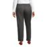 Women's Plus Plain Front Blend Chino Pants, Back