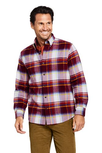 Men's Flannel Shirt, Traditional Fit