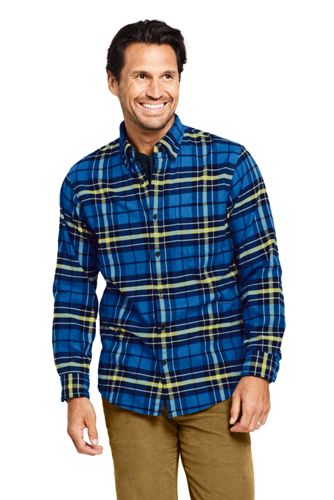 Men's Flannel Shirt, Traditional Fit