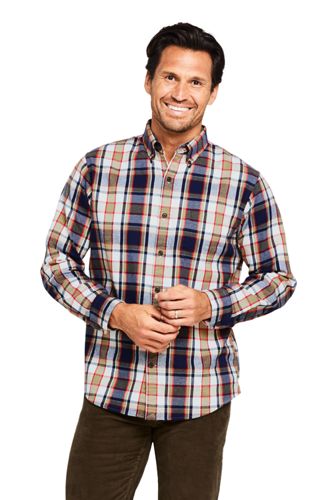 Men's Flannel Shirt, Traditional Fit