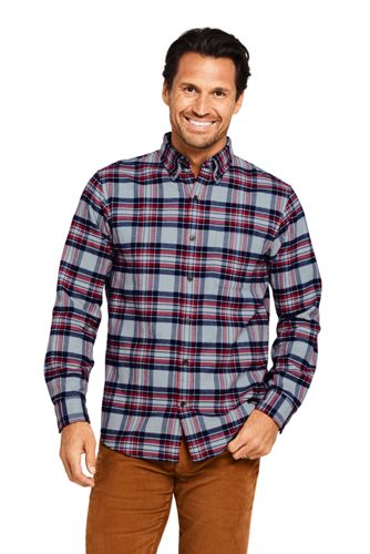 Men's Flannel Shirt, Traditional Fit