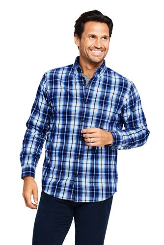 Men's Flannel Shirt, Traditional Fit