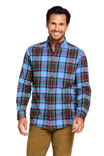 Men's Flannel Shirt, Traditional Fit
