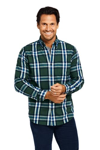 Men's Flannel Shirt, Traditional Fit