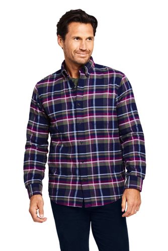Men's Flannel Shirt, Traditional Fit