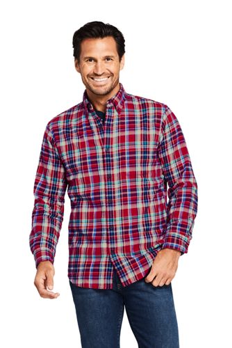 Men's Flannel Shirt, Traditional Fit