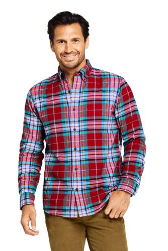 Men's Flannel Shirt, Traditional Fit
