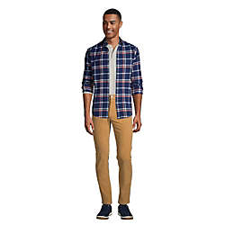 Men's Traditional Fit Pattern Flagship Flannel Shirt, alternative image