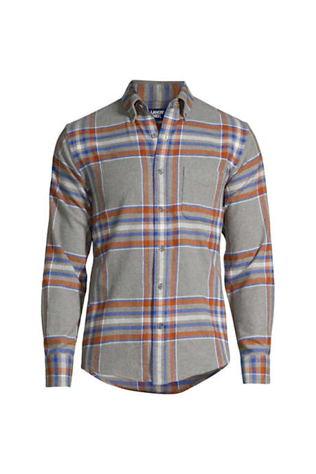 Men's Traditional Fit Pattern Flagship Flannel Shirt