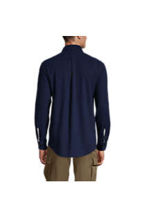 Men's Traditional Fit Flagship Flannel Shirt, Back