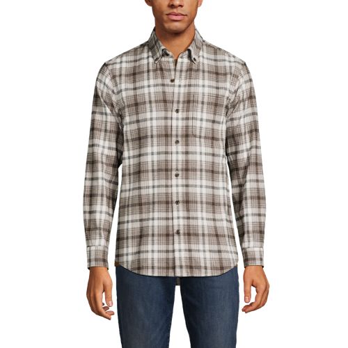 amidoa Mens Flannel Shirt Plaid Button Down Long Sleeve Work T Shirts Big  and Tall Chambray Tees Trendy Clothes 2023 