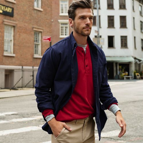 Lands end store mens shirts